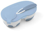 BabyOno tányér kanállal kétrekeszes kék 1067/01 (MTTF-62060997)