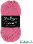 Scheepjes Cotton8 - 653 - élénk rózsaszín pamut fonal