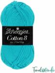 Scheepjes Cotton8 - 712 - élénk kék pamut fonal