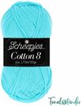 Scheepjes Cotton8 - 622 - élénk kék pamut fonal