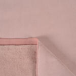 Takoy Csiszolt bőr imitáció báránybundával Lena világos rózsaszín