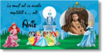 Personal Banner pentru ziua de naștere cu fotografie - Disney Princess Dimensiunea bannerului: 130 x 65 cm