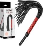 Begme Fetish Games Bici Begme Red Edition Vegan Leather Flogger