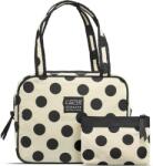Karen Set truse cosmetice, 2 buc. - Karen Cosmetic Bag With Handle Bright Dots 2 buc