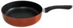 BOHMANN Tigaie inalta Bohmann, aluminiu, 28 x 7.5 cm, marmorata interior, inclusiv plite cu inductie, Rosu (BH 6015-28)