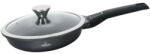 BOHMANN Tigaie cu maner detasabil Bohmann, 24 cm, aluminiu turnat, suprafata antiaderenta, Negru (BH 1730-24FP)