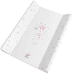 Color pelenkázó lap merev 2 oldalú 70x50cm Rózsaszín csillag - babamarket