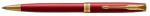 Parker Golyóstoll, 1 mm, rotációs, piros tolltest, arany klip, PARKER Royal Sonnet, kék (ICPRSPA)