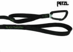 K9 Thorn Каишка с двойна дръжка и petzl карабинер, черна, L (0015/20.BLK.L)