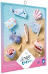 Janod Atelier Set de mini puzzle-uri din hârtie origami Magic Ocean (J07749)