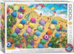 EUROGRAPHICS 1000 db-os puzzle - Beach Summer Fun (6000-5871) (6000-5871)