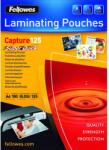 Fellowes SuperQuick 125 mikron A4 fényes lamináló fólia (100 db / csomag) (5440101) (5440101)