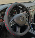 Autolife Műbőr kormányvédő 38cm 2393-38 (2393-38) - olaj