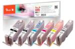 Peach PI100-312 Canon PGI-550XL/CLI-551XL kompatibilis 6 darabos multipack (PI100-312) (PI100-312)