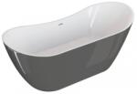 Polimat Abi cadă freestanding 180x80 cm ovală bicolor 00404 (00404)