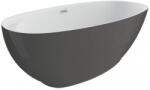 Polimat Kivi cadă freestanding 165x75 cm ovală bicolor 00476 (00476)
