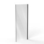 RAVAK Cool! perete de duș 80 cm negru mat/sticla transparentă X9VV40300Z1 (X9VV40300Z1)
