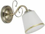 Candellux Losanna lampă de perete 1x40 W alb-patină 21-26606 (2126606)
