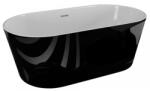 Polimat Uzo cadă freestanding 160x80 cm ovală bicolor 00336 (00336)