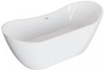 Polimat Abi cadă freestanding 180x80 cm ovală alb 00039 (00039)
