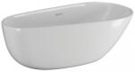 Polimat Shila cadă freestanding 170x85 cm ovală alb 00226 (00226)