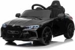 Beneo Elektromos gyermek autó BMW M4, fekete, 2, 4 GHz-es távirányító, USB / Aux bemenet, lengéscsillapított felfüggesztés, 12V akkumulátor, LED lámpák, 2 X MOTOR, EREDETI liszensz