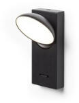 Rendl light studio ELISEO fali lámpa fekete 230V LED 5W 3000K (R13915) - ledfiller