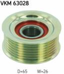 SKF Szíjtárcsa/vezetőgörgő, hosszbordás szíj SKF VKM 63028 (VKM 63028)