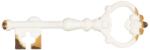 Clayre & Eef Maner mobila din fier alb maro 12x6x4 cm (64652deco)