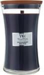 WoodWick Lumânare parfumată în suport de sticlă - WoodWick Hourglass Candle Spiced Blackberry 610 g