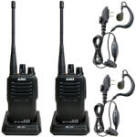 Alinco Set Statie Radio Portabila Alinco DJ-VX46, cu Casca Hands-Free Alinco EME-75A Statii radio