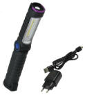 Magneti Marelli szerelőlámpa, forgatható minilámpa, COB LED + felső UV, akkus (007935030130) - olaj