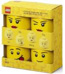 Lego tárolófej (mini) Multi-pack 4 db