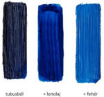 Pannoncolor olajfesték 830-1 permanent kék 200ml