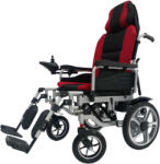 Eroute Scaun cu rotile electric pliabil Eroute 6003B XL 20 Ah Li-ion cu poziționare automată a spătarului