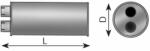 DINEX Toba esapamet intermediara, universal DINEX 51335 - automobilus