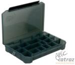 Meiho Tackle Box VS-3038ND Nagy Horgász Doboz - Füst Színű Mély Doboz