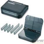 Meiho Tackle Box VS-318DD Horgász Doboz - Füst Színű Aprócikkes Doboz