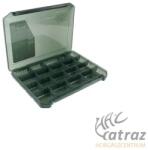 Meiho Tackle Box VS-3020NS Horgász Doboz - Füst Színű Sekély Doboz