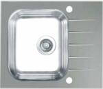 Alveus Vitro chiuvetă sticlă-oțel 60x50 cm oţel 1130526 (1130526) Chiuveta