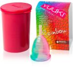 Yuuki Rainbow Line 1 + cup cupe menstruale mărime small (⌀ 41 mm, 14 ml) 1 buc