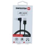 SWISSTEN Cablu Swissten Date Magnetic Arcade Usb to Lightning 1.2m Negru (8595217457027)