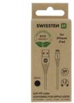 SWISSTEN Cablu Swissten de date USB/Lightning Negru 1, 2m (pachet Eco) (8595217475632)