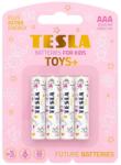 TESLA 4 baterii alcaline AAA TOYS+ 1, 5V Tesla Batteries (TS0004) Baterii de unica folosinta