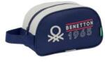 Benetton Trusă Școlară Benetton Varsity Gri Bleumarin 26 x 15 x 12 cm