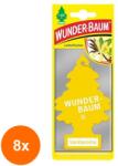 Wunder-Baum Set 8 x Odorizant Auto Vanillaroma, Wunder-Baum (DEM-8xMDR-7001)