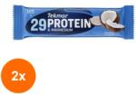 Tekmar Set 2 x Baton Proteic cu Aroma de Cocos, 29% Proteine, Tekmar, 40 g