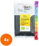 Bio All Green Set 4 x Seminte de Susan Negru Eco, Bio All Green, 75 g