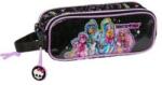 Monster High Penar triplu Monster High Negru 21 x 8 x 6 cm Penar