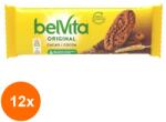 belVita Set 12 x Biscuiti cu Cereale si Ciocolata Belvita Start, 50 g (FXE-12xEXF-TD-80274)